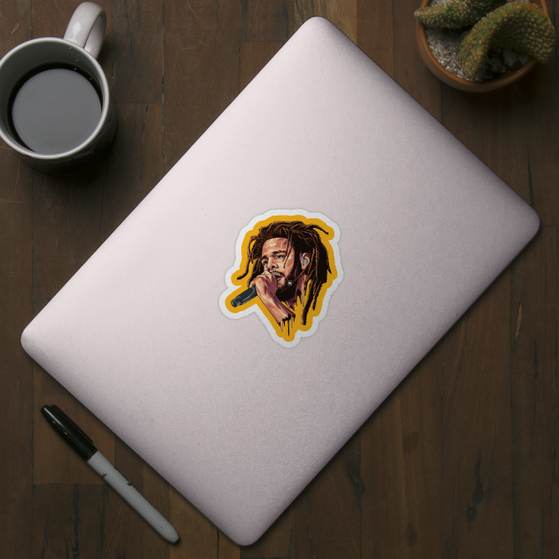 J.COLE art Design T-Shirt Hoodie Stickers by Carlart1 🎨